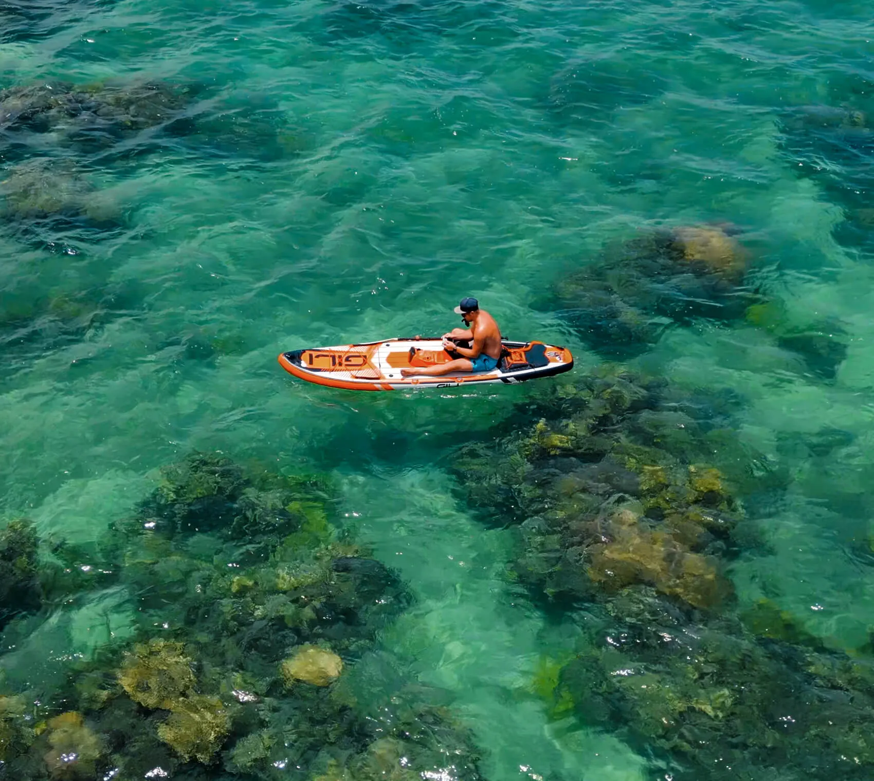 11' / 12'  Adventure Inflatable Stand Up Paddle Board