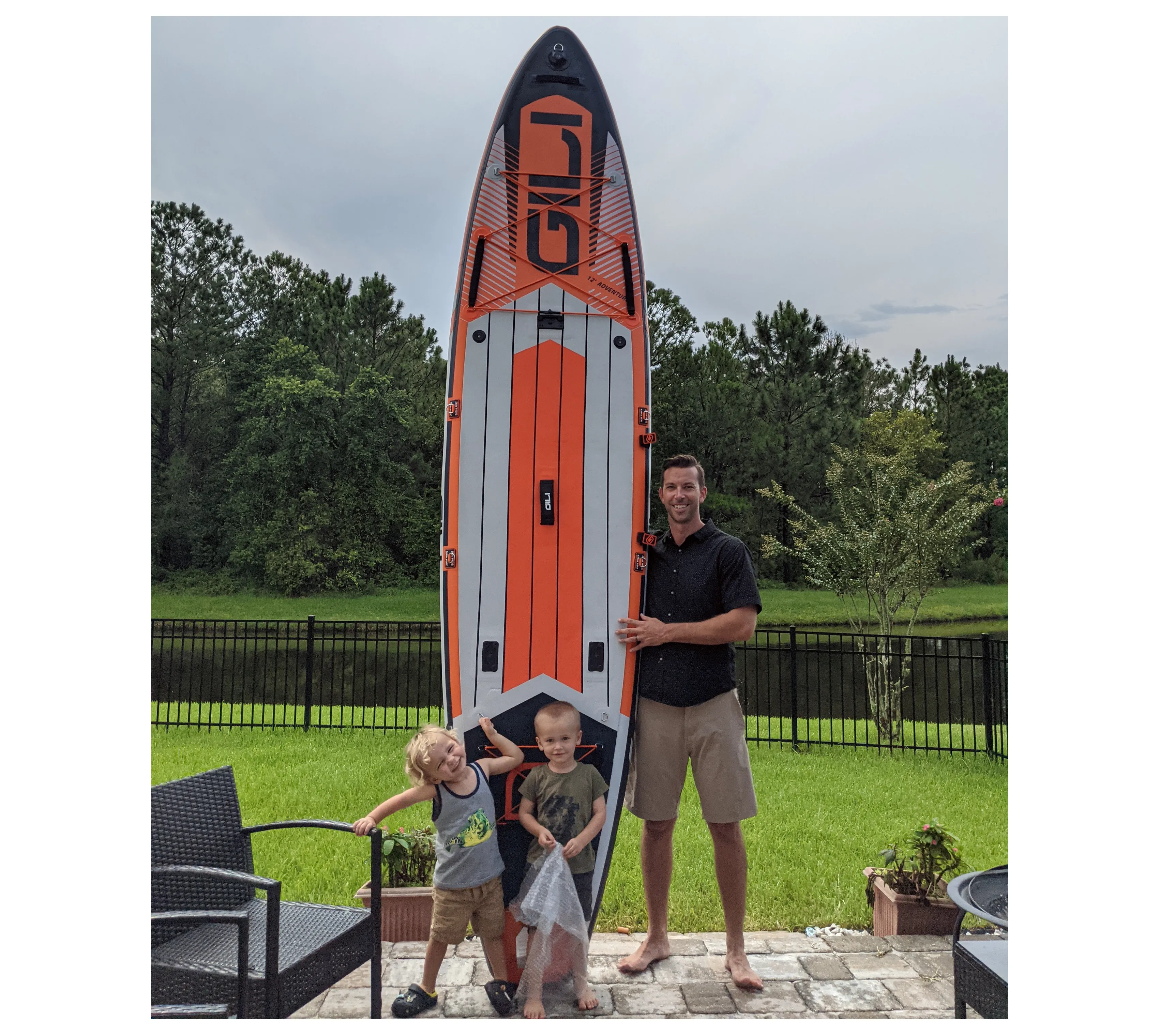 11' / 12'  Adventure Inflatable Stand Up Paddle Board