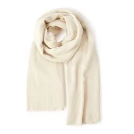 Accessorize London Women's Natural Fifi Fluffy Scarf