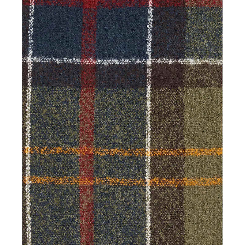 Barbour Ladies Tartan Boucle Scarf - Classic Tartan