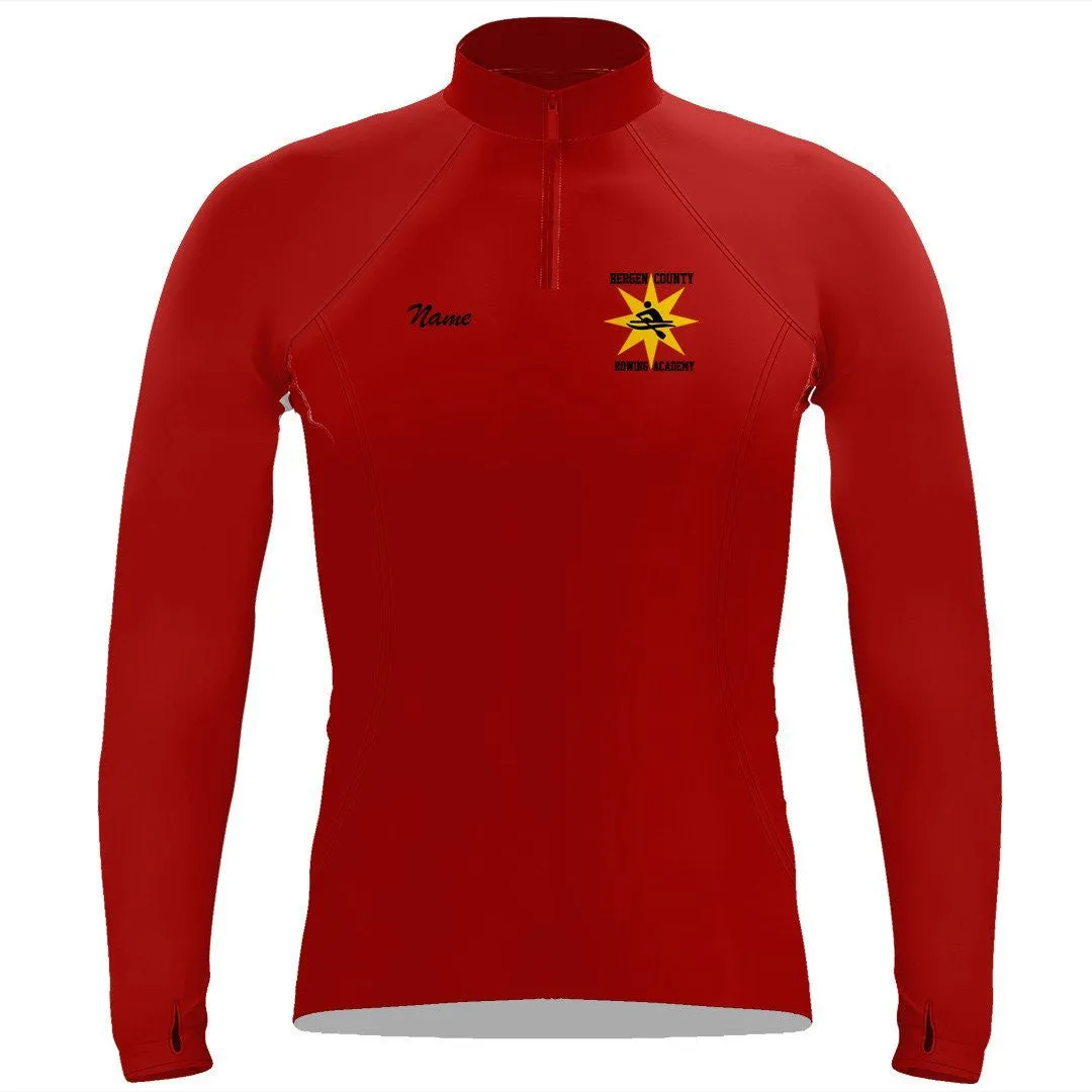 Bergen County Rowing Association Ladies Performance Thumbhole Pullover