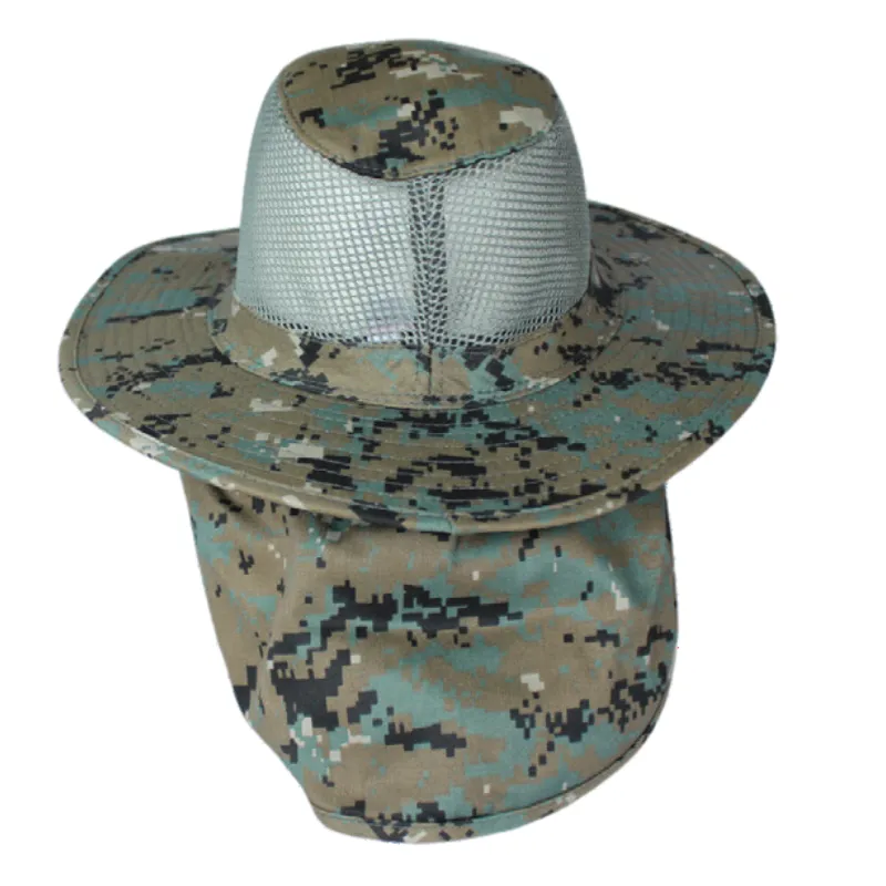 Boonie Hats with Flap and Mesh Top