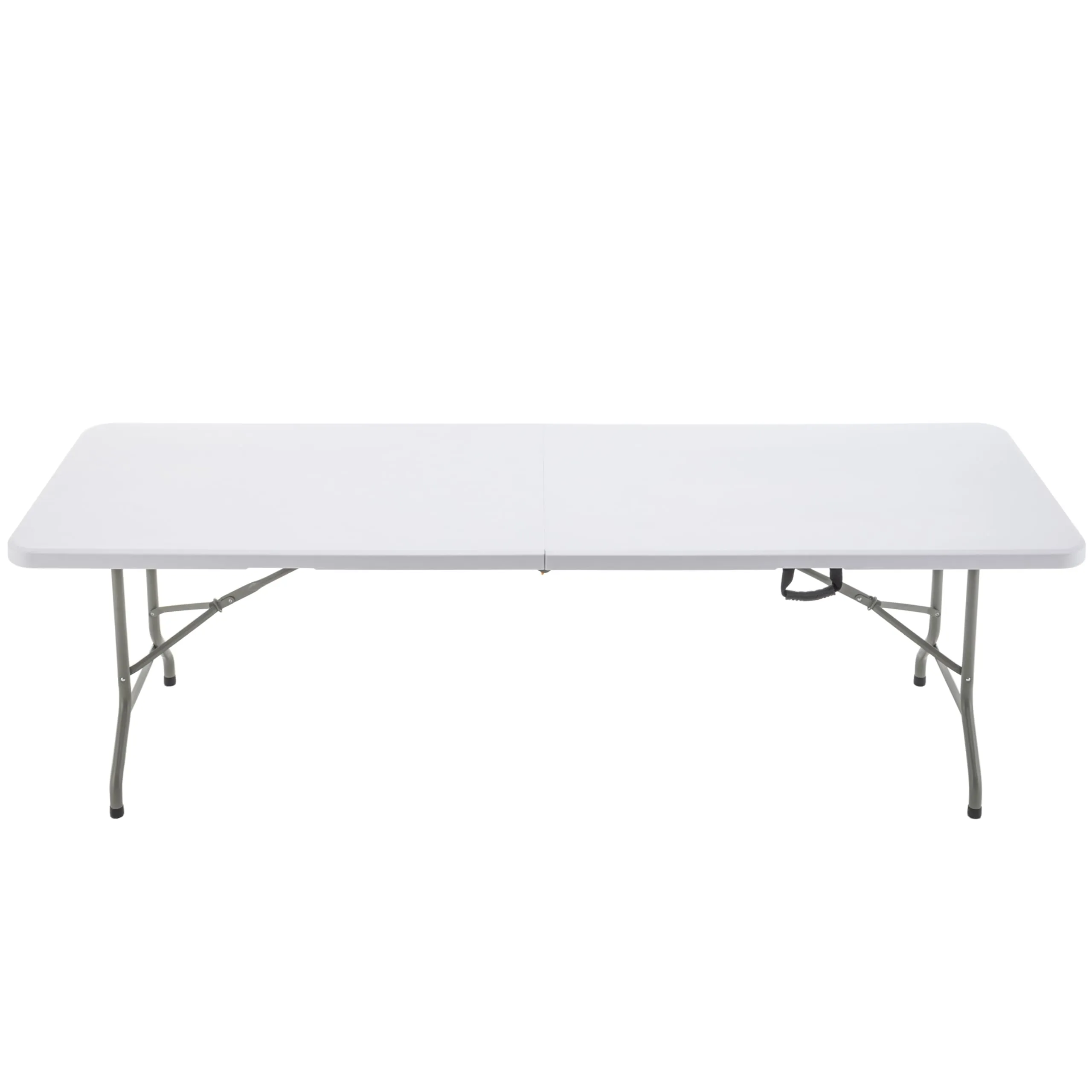 BTExpert 96" long 8-Foot White Plastic Folding Table Portable 30" Wide , 29" High, Indoor Outdoor Events Banquet Dining Party Patio Set of 2