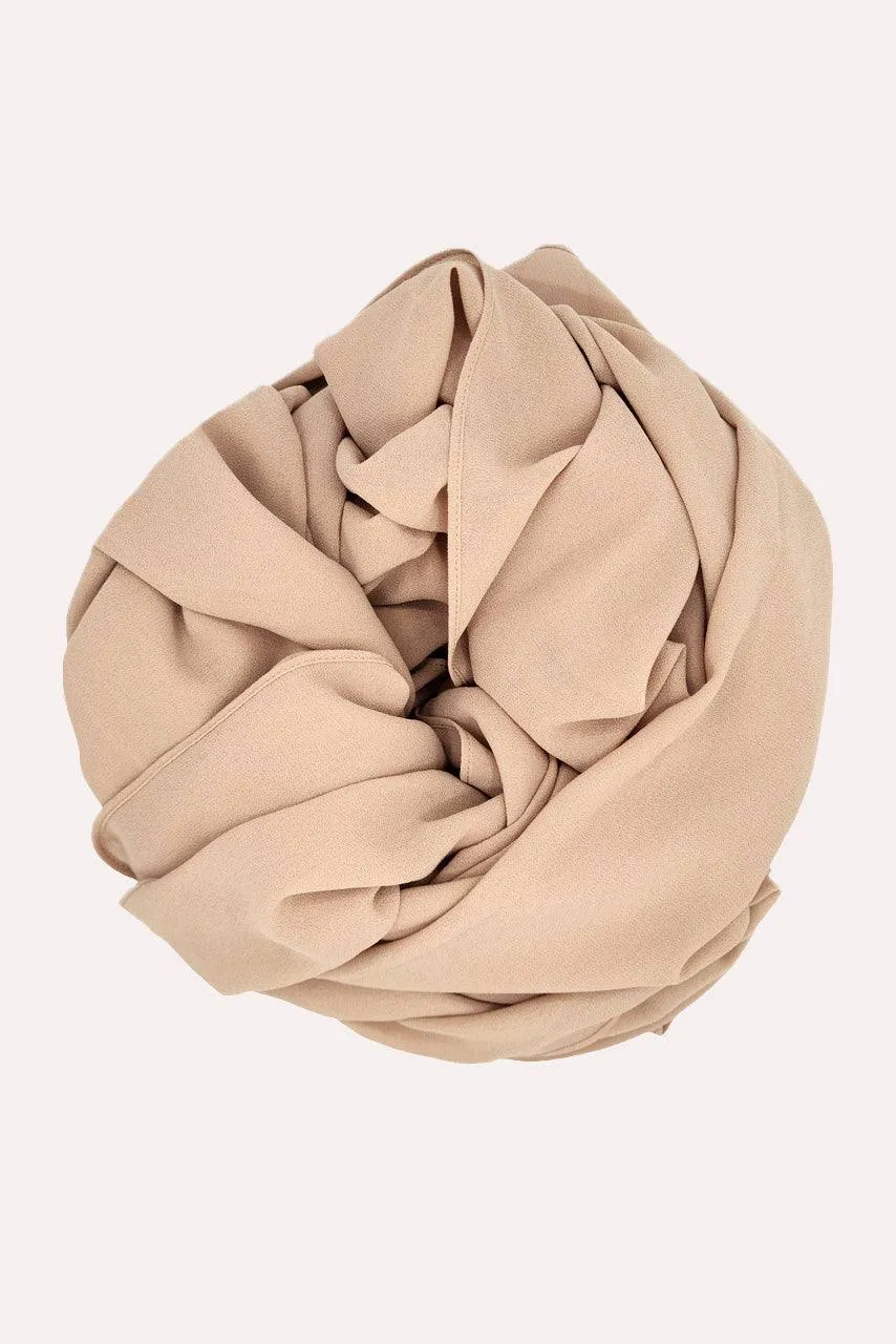 Classic Maxi Chiffon Hijab - Dune