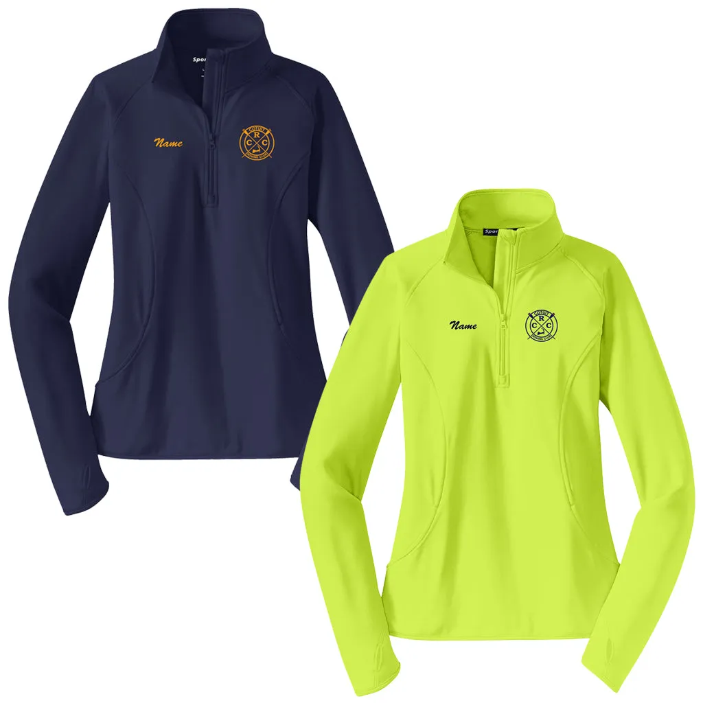 Cotuit Rowing Club Ladies Performance Pullover w/ Thumbhole