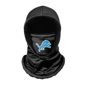 Detroit Lions NFL Black Hooded Gaiter