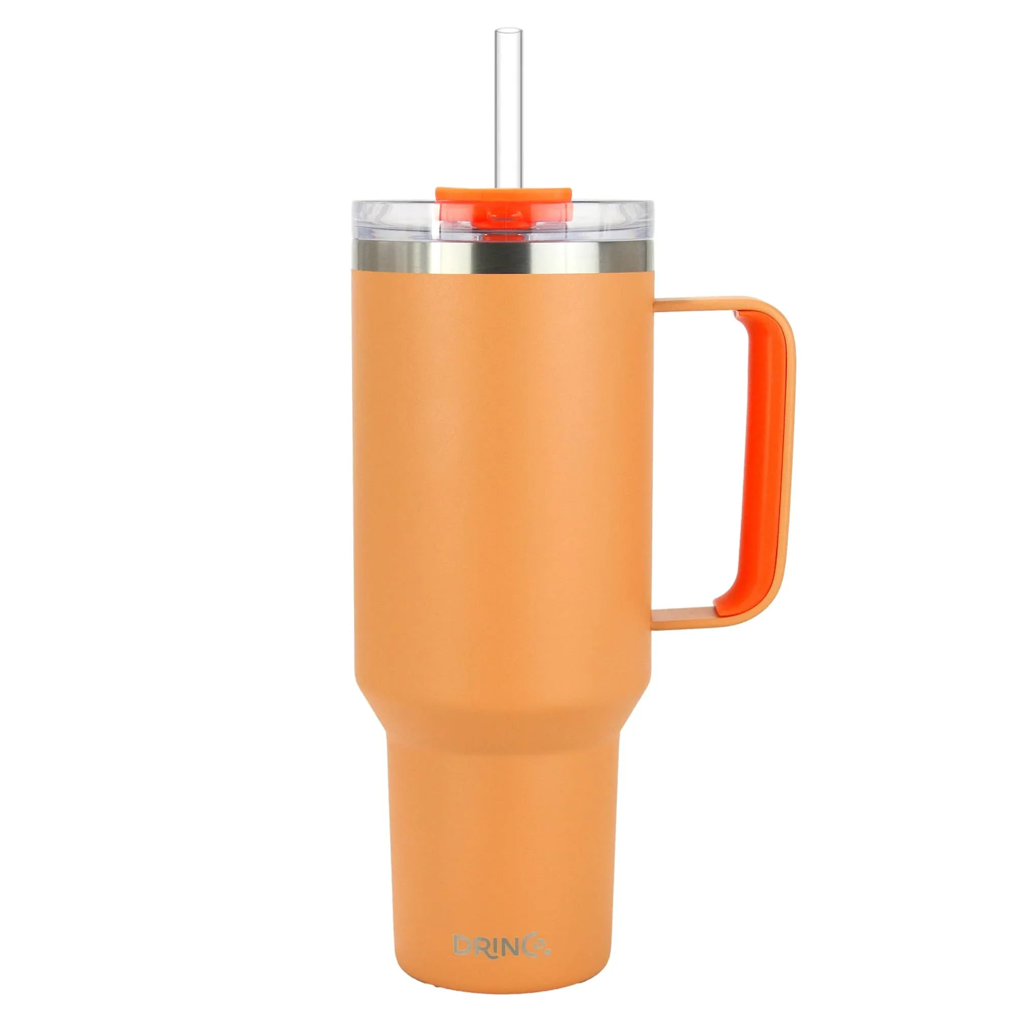 Drinco BigSur Tumbler with Handle Straw/Flip Lid Sage