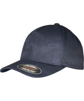 Flexfit Jacquard camo cap (6277JC) | Navy