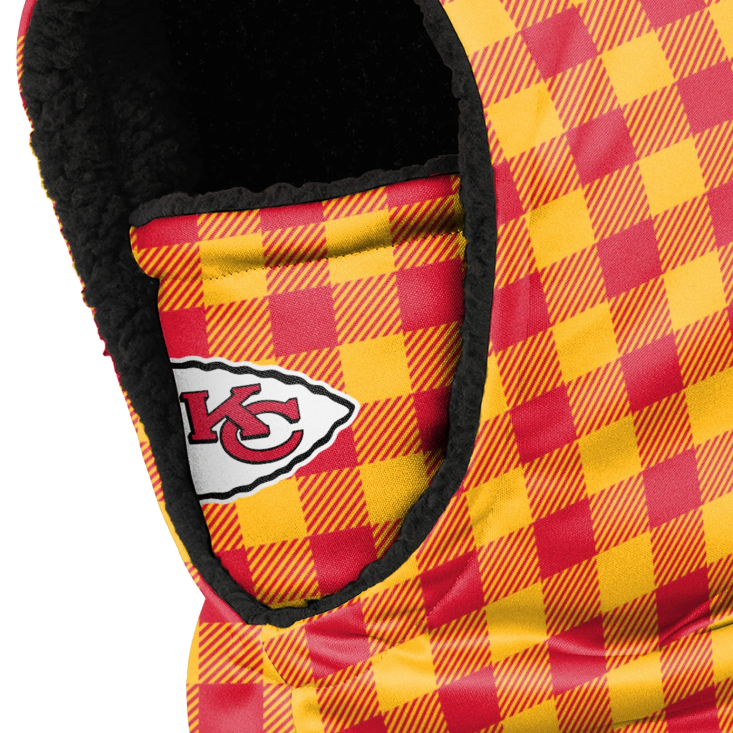 Kansas City Chiefs NFL Plaid Hooded Gaiter