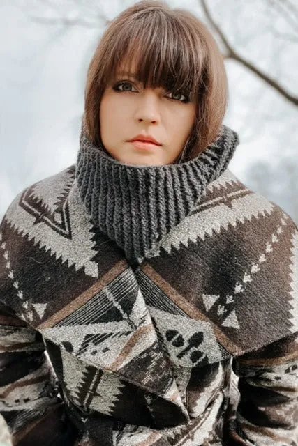 Knit Kit - Noori Hooded Cowl