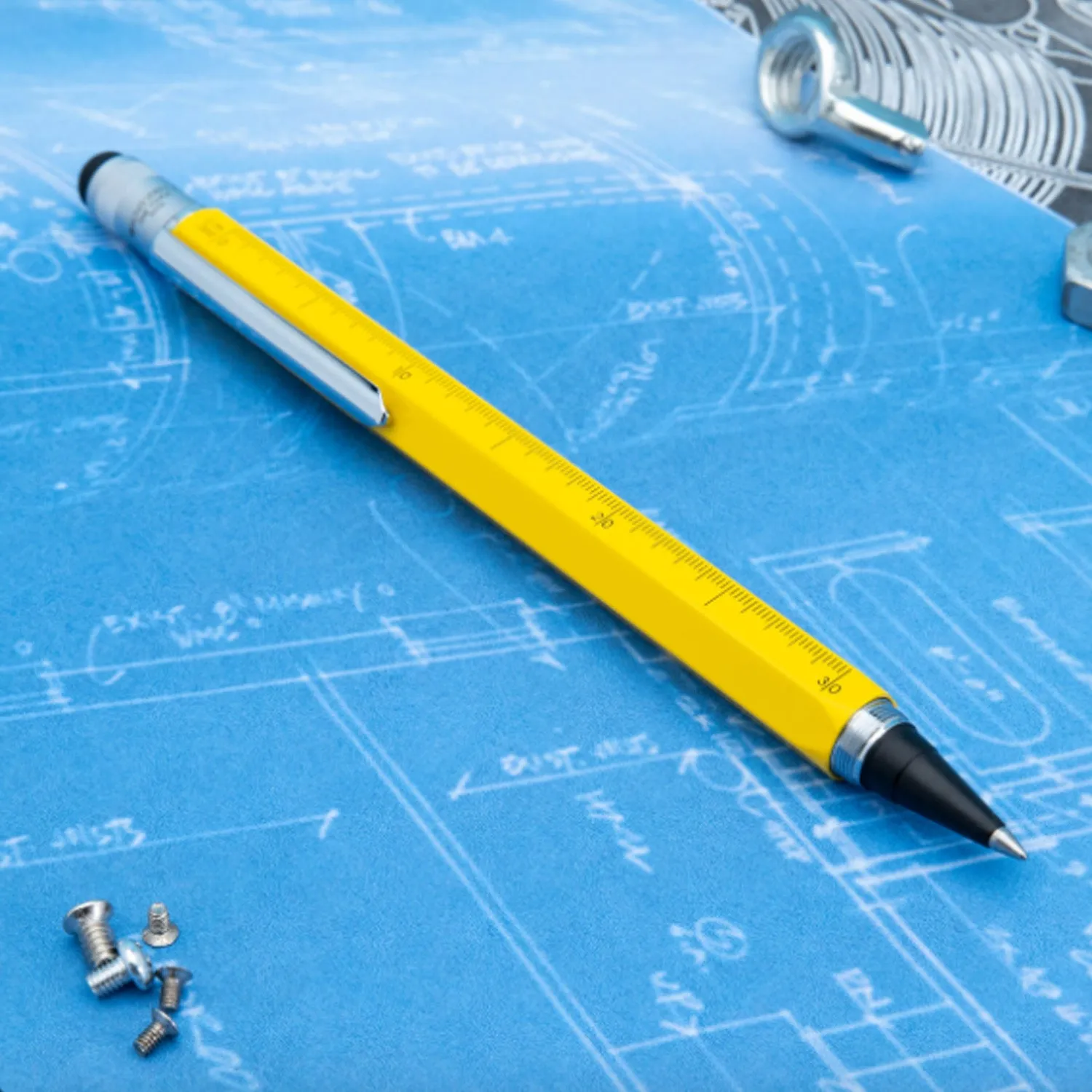 Monteverde 9 Function Tool Ink Ball Pen - Yellow CT