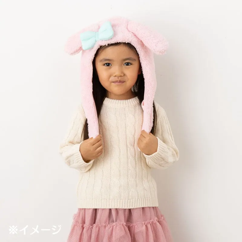My Melody Kids Hooded Wrap Scarf