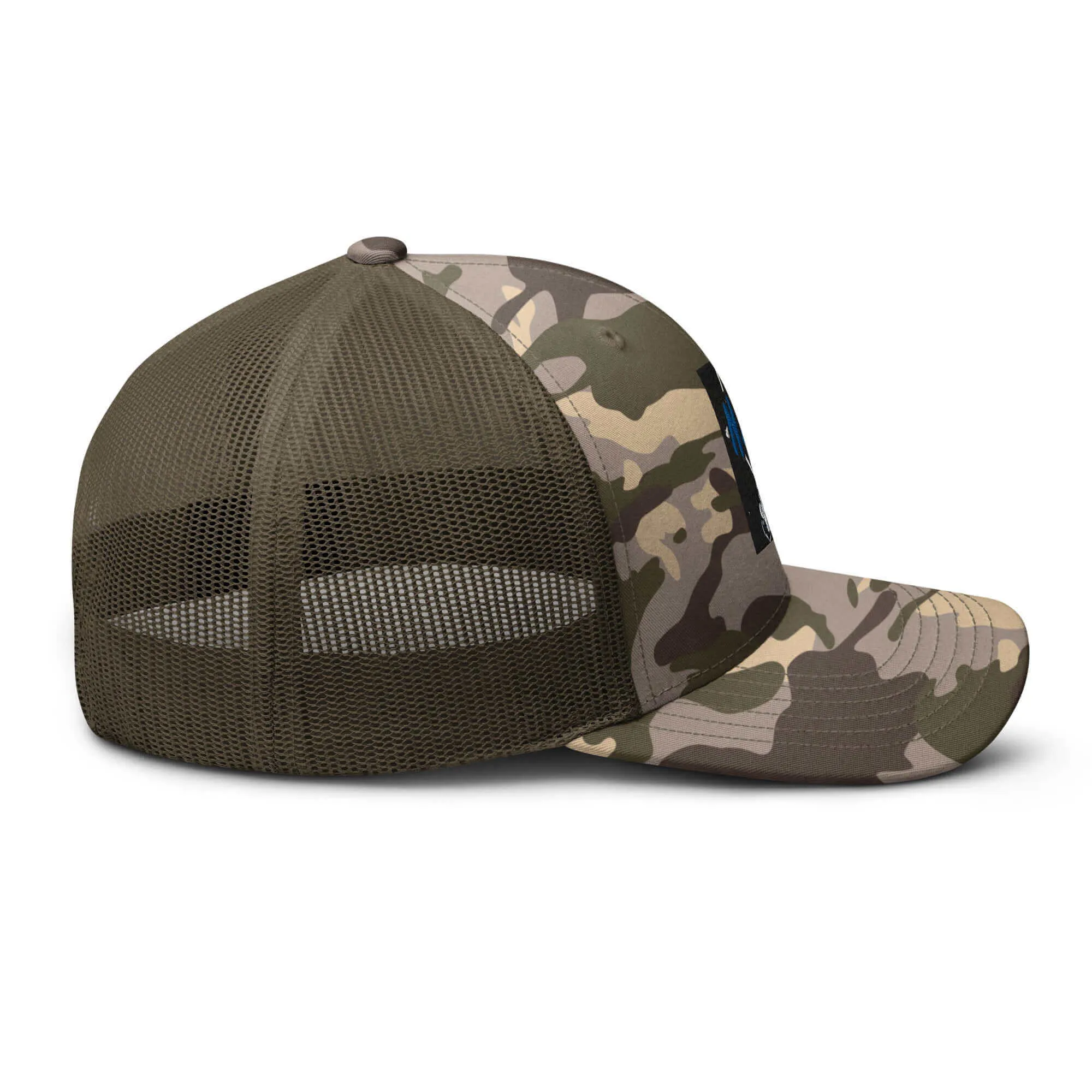 Nowhere2be N2B Spaceman Camouflage trucker hat