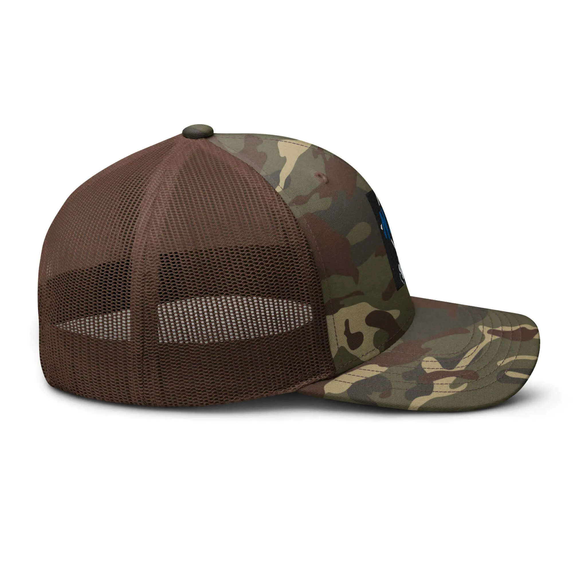 Nowhere2be N2B Spaceman Camouflage trucker hat