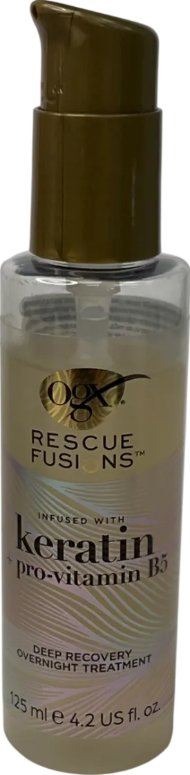 ogx Rescue Fusions Deep Recovery Overnight Treatment 125ml