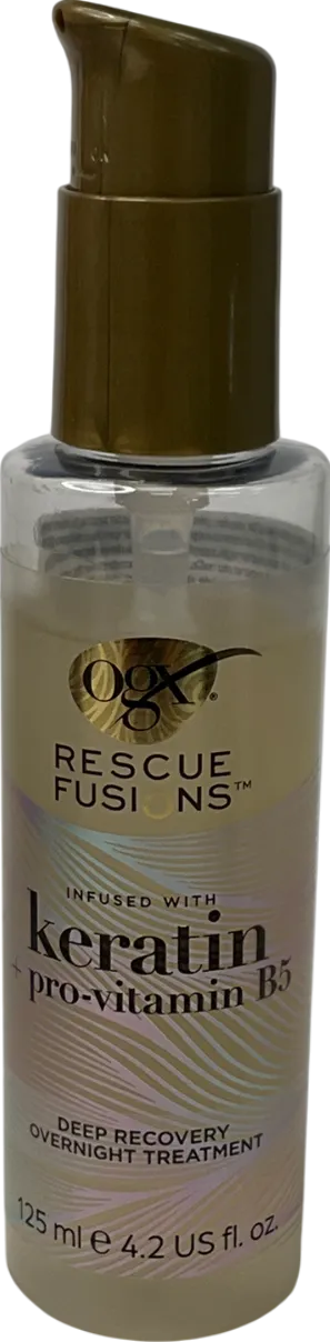 ogx Rescue Fusions Deep Recovery Overnight Treatment 125ml