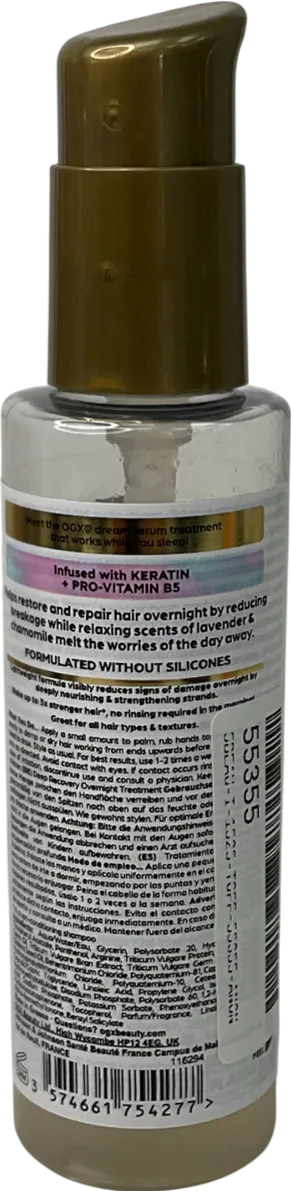 ogx Rescue Fusions Deep Recovery Overnight Treatment 125ml