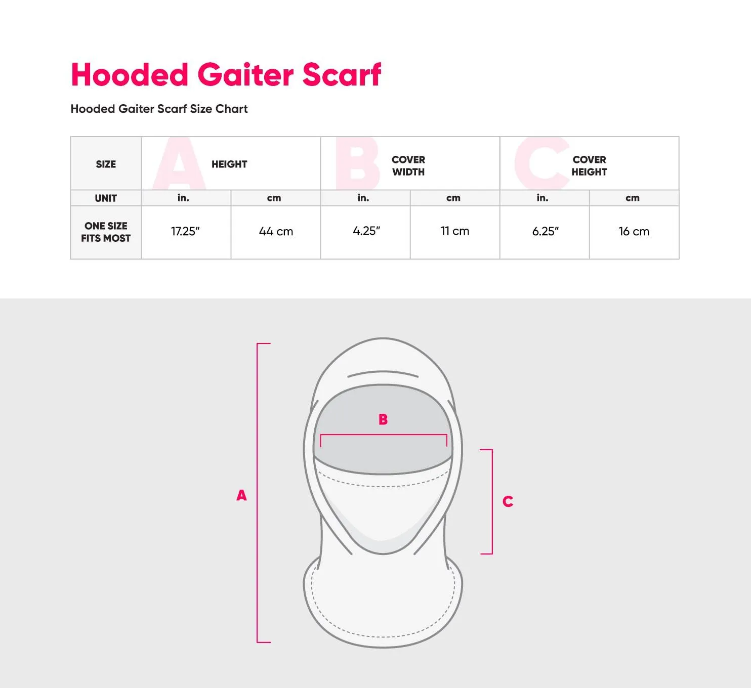 Oklahoma Sooners NCAA Sherpa Hooded Gaiter