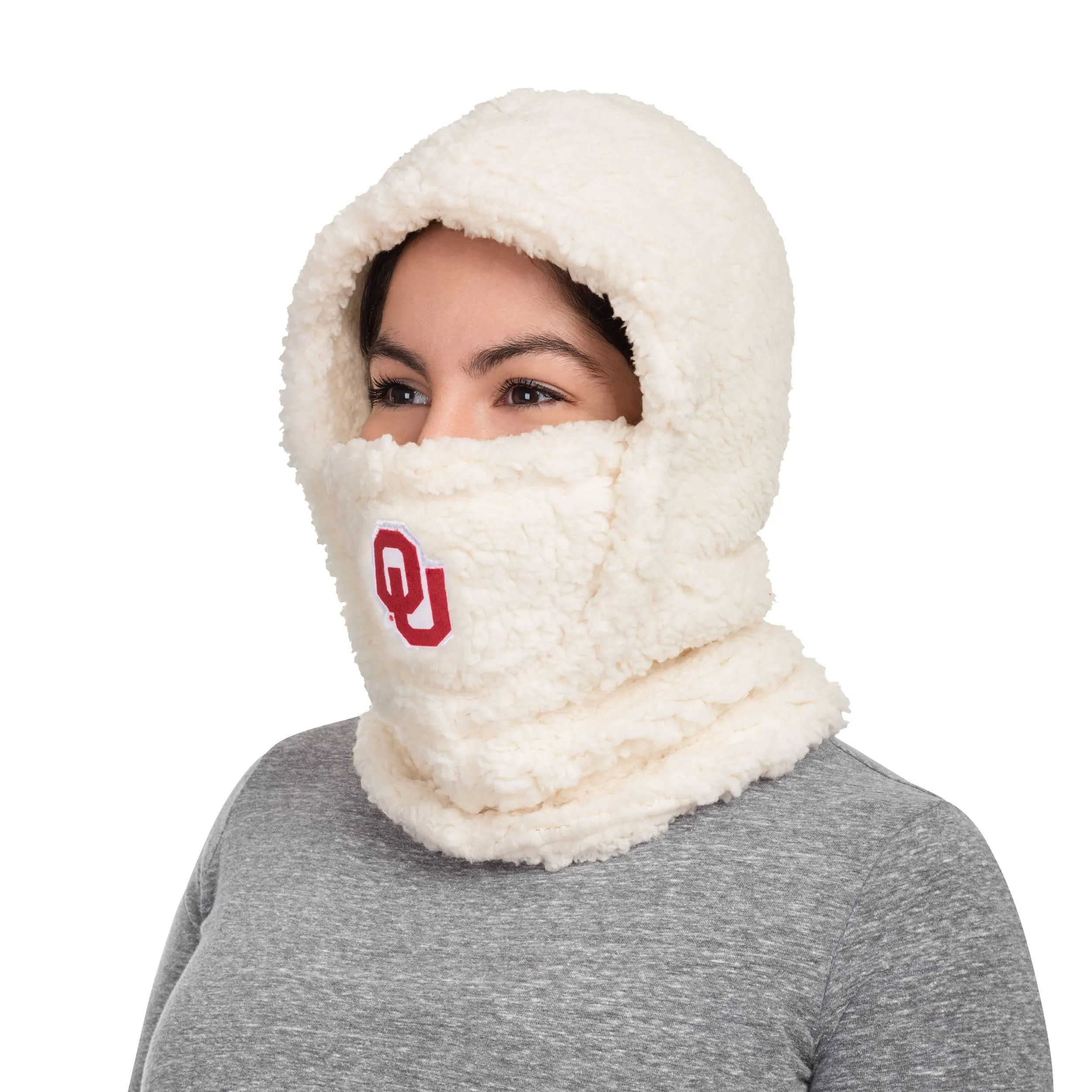 Oklahoma Sooners NCAA Sherpa Hooded Gaiter