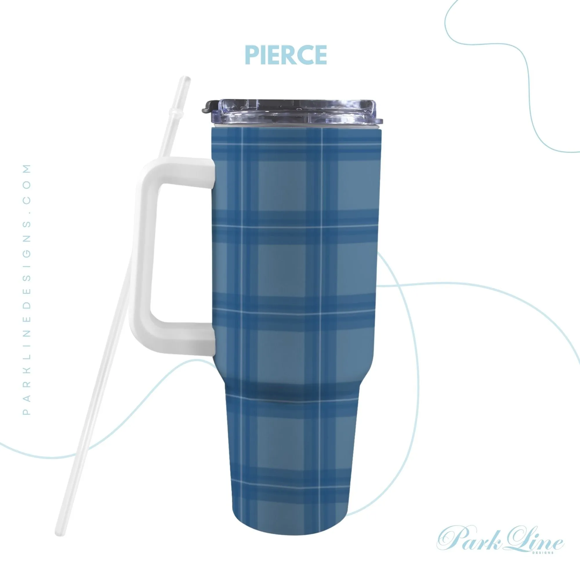 Pink Hydrangea 40oz Tumbler | Classic Floral Seamless Design | Insulated Travel Cup | Perfect Gift for Her | Reusable & Stylish Drinkware