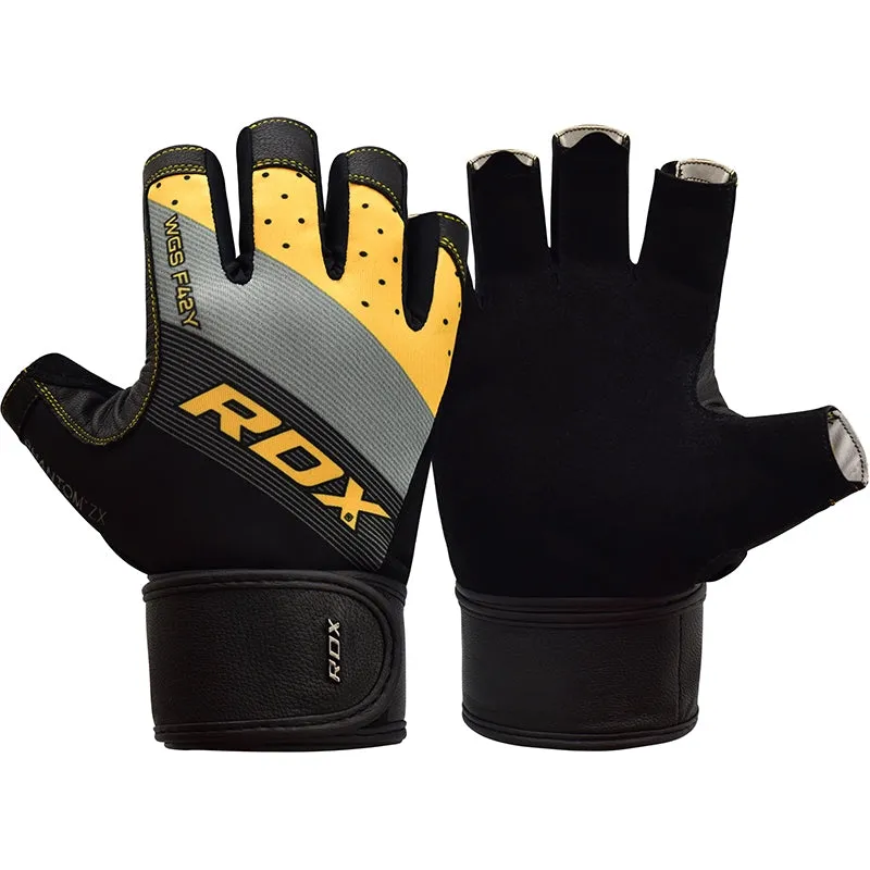RDX F42 Gym Gloves with Wrist Strap