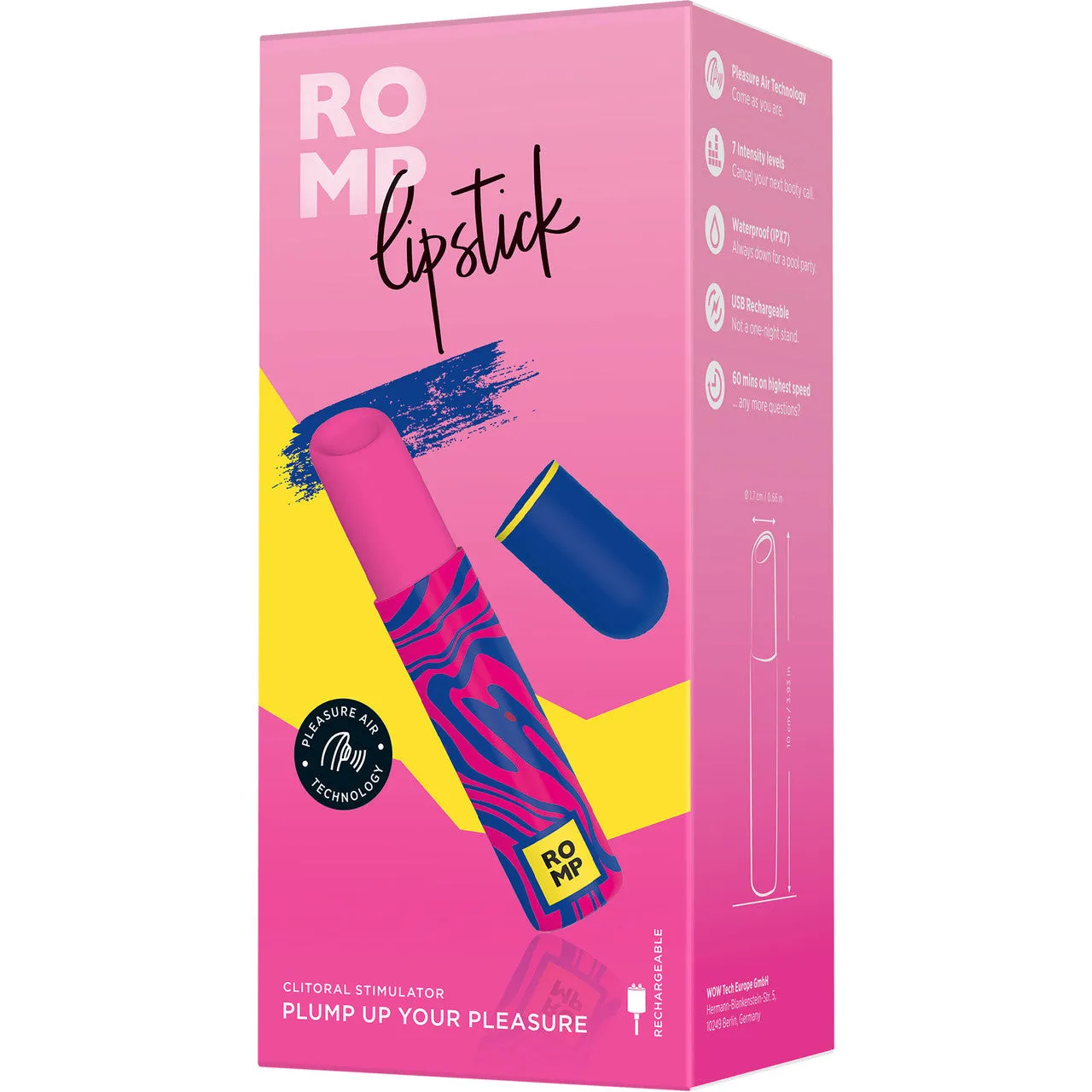 ROMP LIPSTICK PLEASURE AIR STIMULATOR