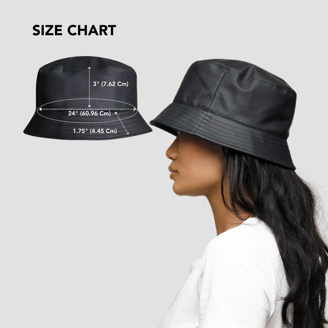 Satin-Lined, Waterproof Bucket Hat  — Matte Edition
