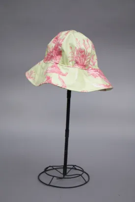 *Shanghai Toile Unlined Rain Hat $45 (RH 0814C)