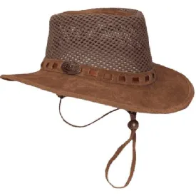 Suede Mesh Hat - Selke Enterprises