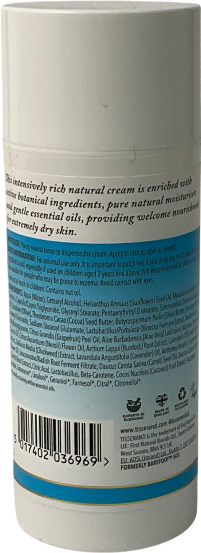 tisserand Skin Rescue Face & Body Cream 100ml