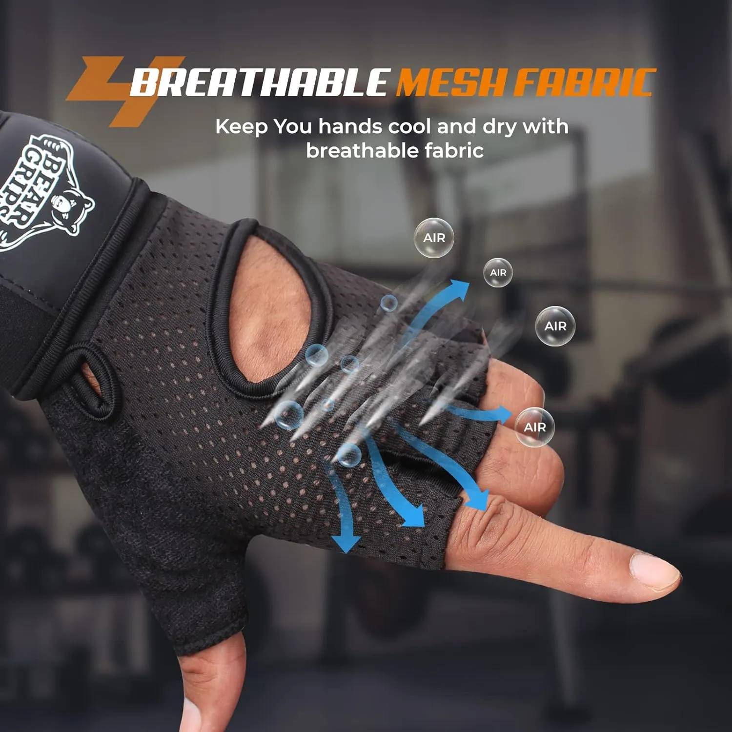 Workout Gloves for Exercise, Increased Grip, Protection