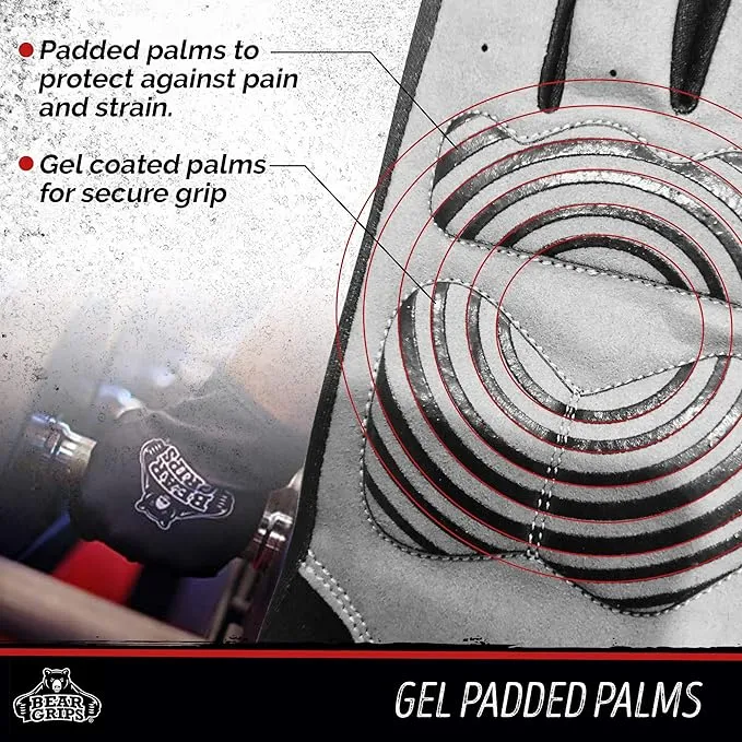 Workout Gloves for Exercise, Increased Grip, Protection