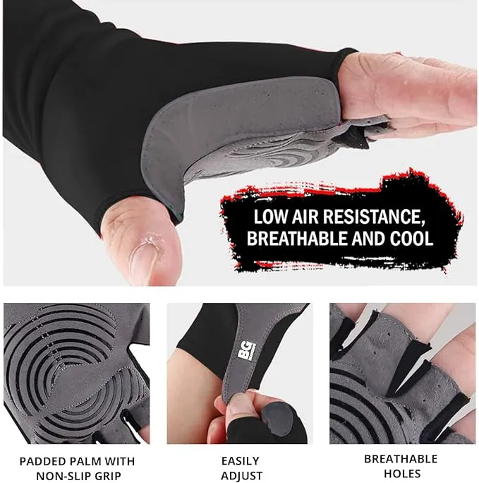 Workout Gloves for Exercise, Increased Grip, Protection